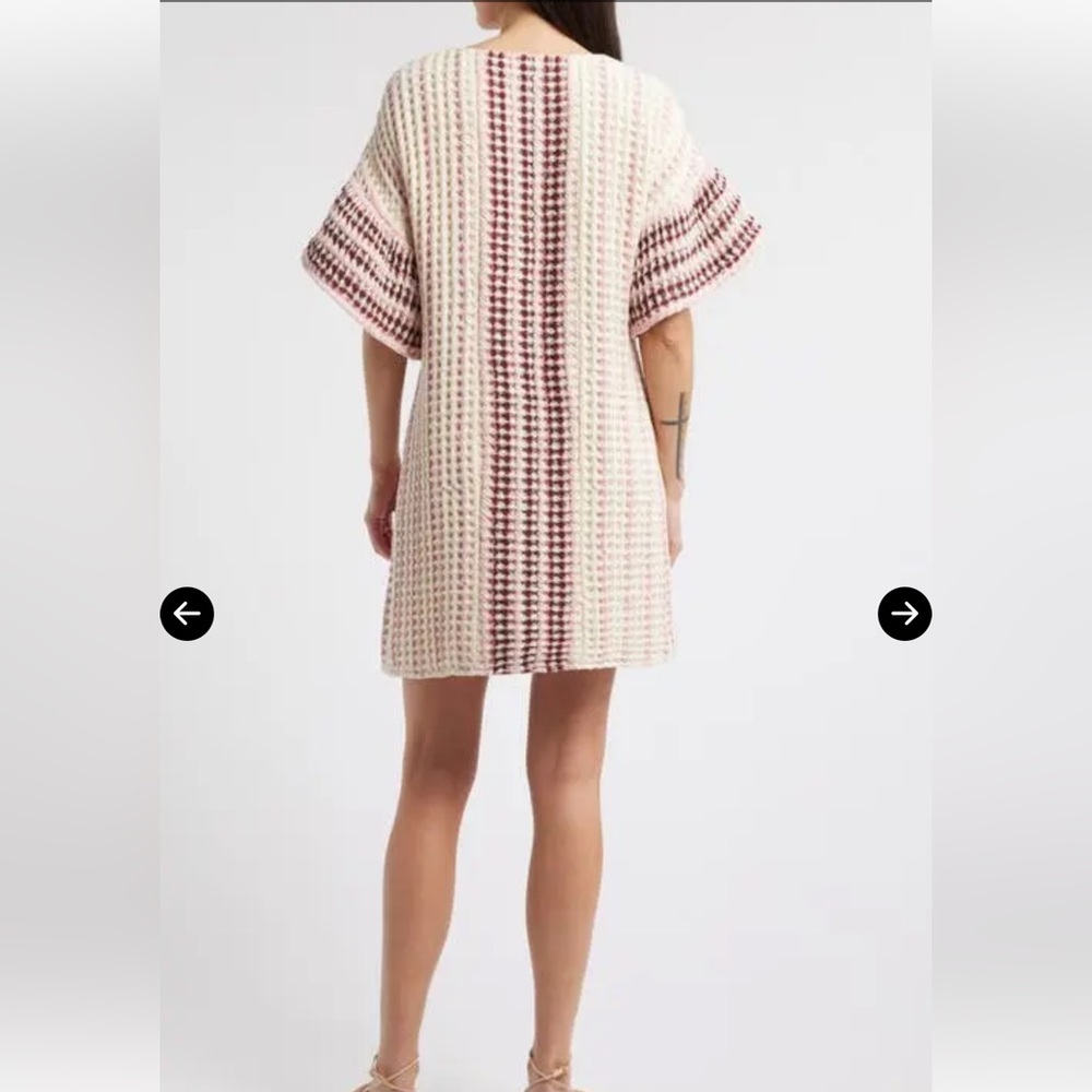 SAYLOR Allirra Open Stitch Knit Mini Dress
Size Medium - Picture 2 of 13
